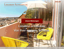 Tablet Screenshot of lissabon-altstadt.de